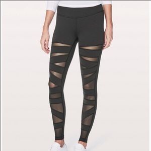 Lululemon mesh cutout leggings